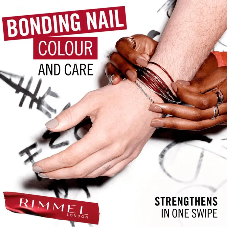 Rimmel London Wonder'Bond Care+Color Nagellak - Creme - 002 Tank Top
