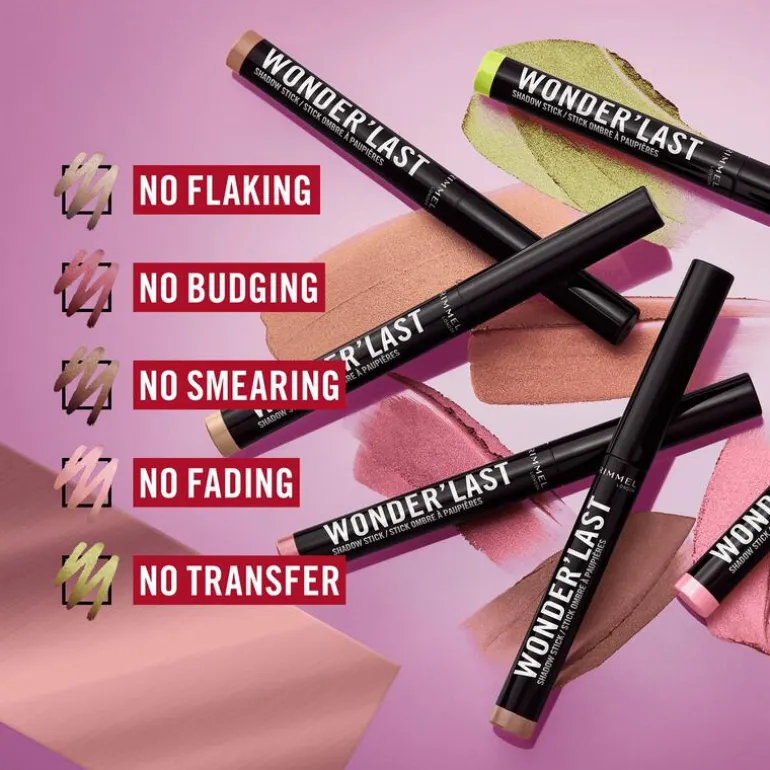 Rimmel London Wonder'last Oogschaduw Stick 005 Frosty Rose 1.64 G