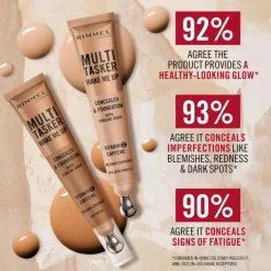 Rimmel Multi-Tasker Wake Me Up Concealer en Foundation 030 Light