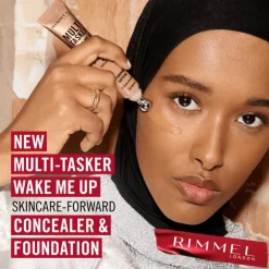 Rimmel Multi-Tasker Wake Me Up Concealer en Foundation 050 Sand