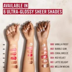 Rimmel Oh My Gloss Butter Me Up Lip Butter - Rood - 004 Red Velvet