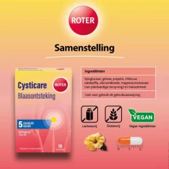 Roter Cysticare 15 tabletten