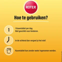 Roter gebufferde vit C 500mg 24st