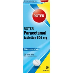 Roter Paracetamol 50 tabletten