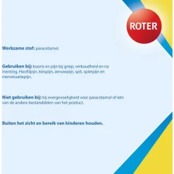 Roter Paracetamol 50 tabletten