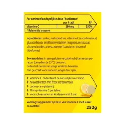 Roter Vitamine C 70 mg citroen 800 kauwtabletten