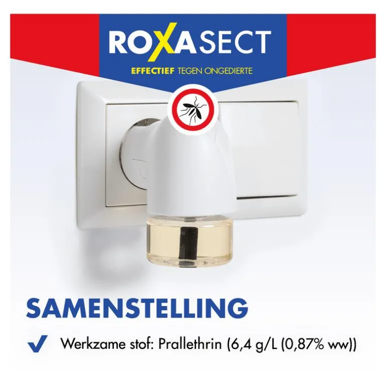 Roxasect Muggenstekker Actieverpakking Incl. 2 navullingen