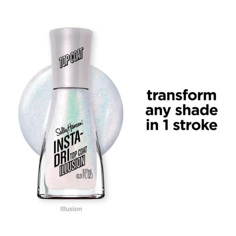 Sally Hansen Insta-Dri Top Coat - Multicolor - 129 Illusion