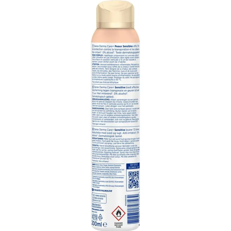 Sanex Dermo Sensitive Deodorant Spray 200 ML