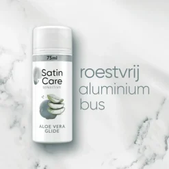 Satin Care Scheergel Gevoelige Huid Mini 75 ML
