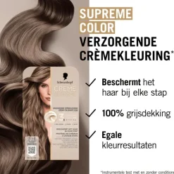 Schwarzkopf Creme Supreme Haarkleuring 7-16 Cool As Donkerblond