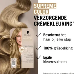 Schwarzkopf Creme Supreme Haarkleuring 8-0 Natuurlijk Blond