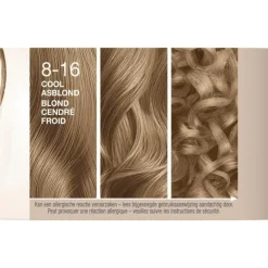 Schwarzkopf Creme Supreme Haarkleuring 8-16 Cool Asblond