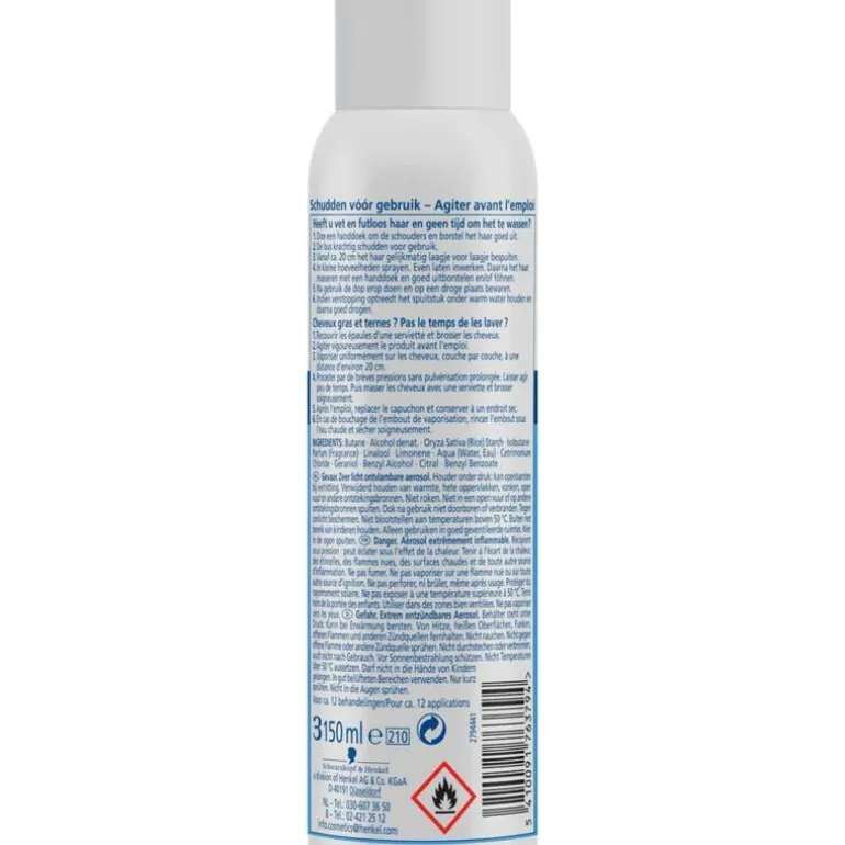 Schwarzkopf Fresh Droogshampoo 150 ML