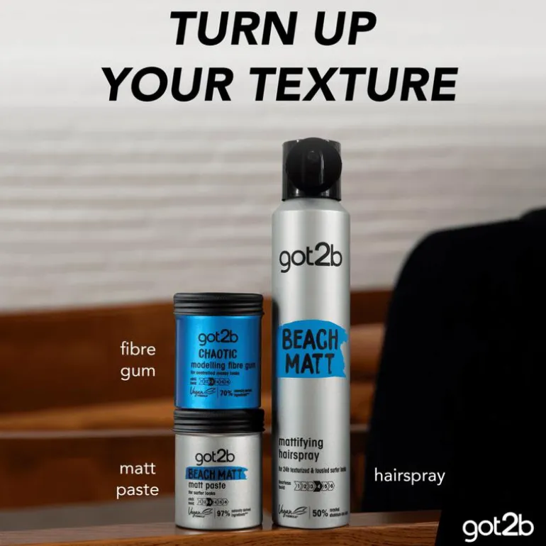 Schwarzkopf Got2b Beach Matt Paste 100 ML