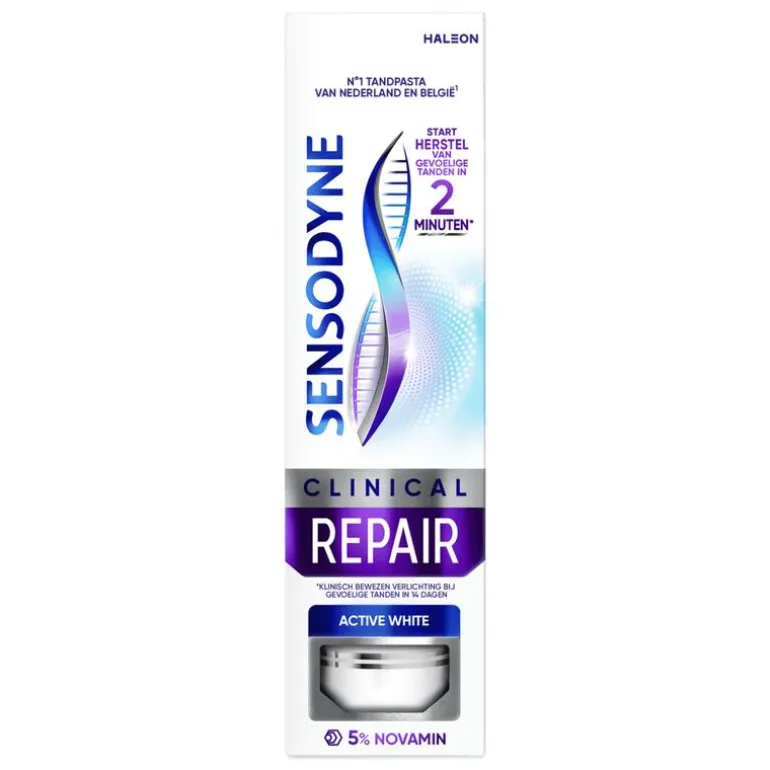 Sensodyne Clinical Repair Active White Tandpasta - 75ML