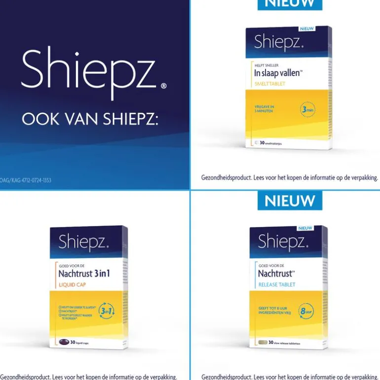Shiepz Slaapfit 30 tabletten