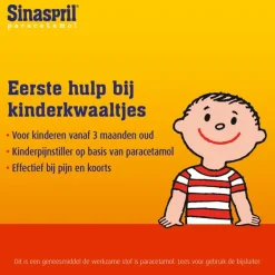 Sinaspril Vloeibaar paracetamol 120 mg 100 ML