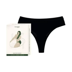 Snuggs period underwear Active highrise light black S