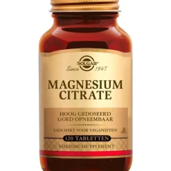 Solgar Magnesium Citrate 120 tabletten