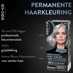 Syoss Haarverf 12-59 Cool Platinum Blond