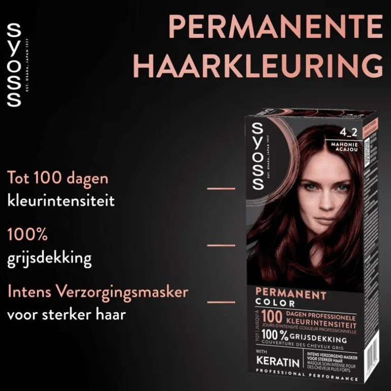Syoss Haarverf 3-3 Mahonie