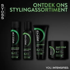 Syoss Max Hold Haargel 250 ML