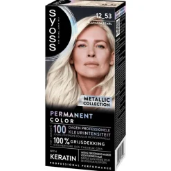 Syoss Metallic Collection Haarkleuring 12-53 Platinum Pearl