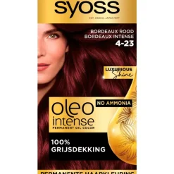 Syoss Oleo Intense 4-23 Bordeaux Rood/Bordeaux Intense