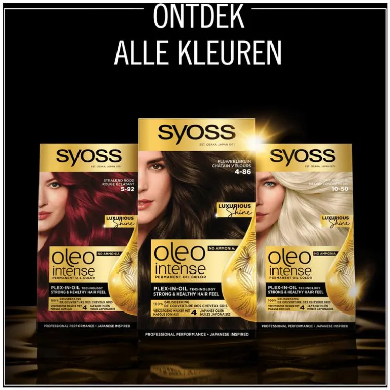 Syoss Oleo Intense 5-54 Licht Asbruin