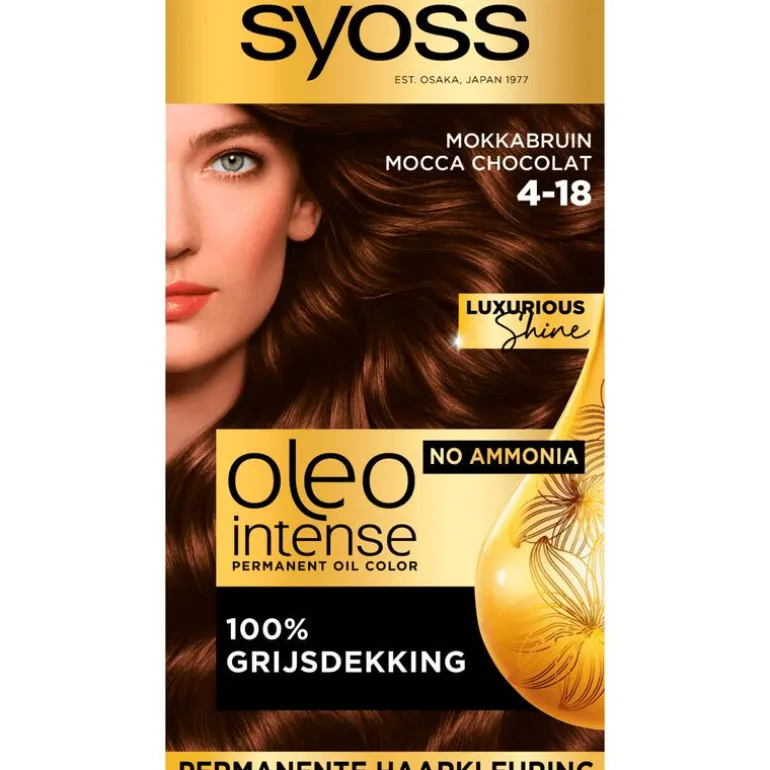 Syoss Oleo Intense 4-18 Mokkabruin/Mocca Chocolat