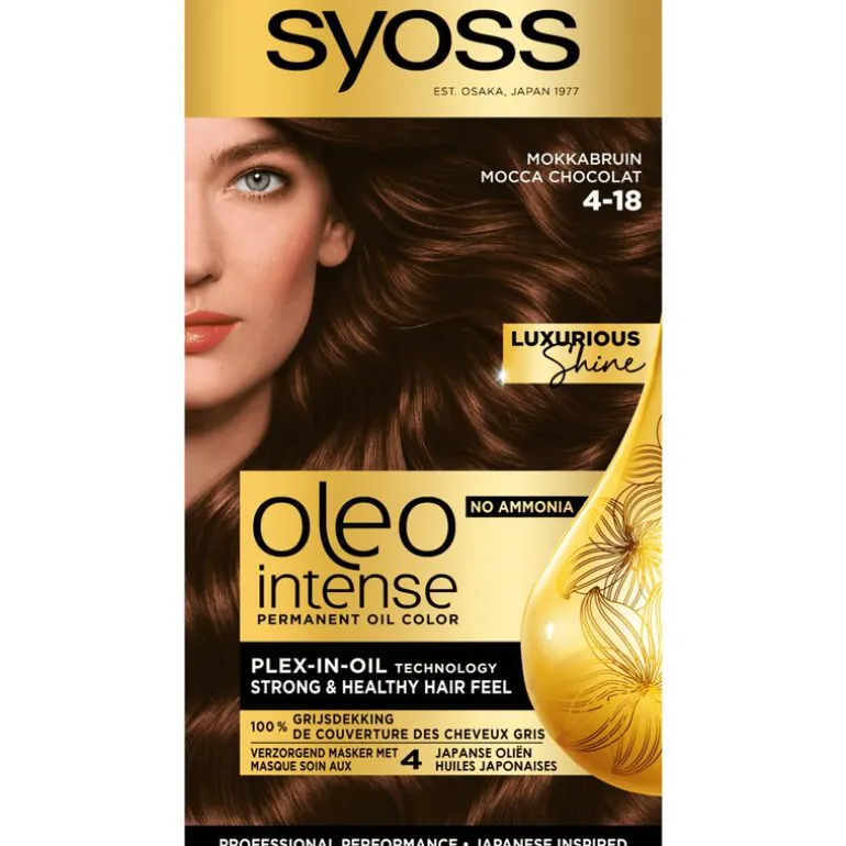 Syoss Oleo Intense 4-18 Mokkabruin/Mocca Chocolat