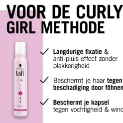 Taft Styling Curl Haarmousse 200 ML