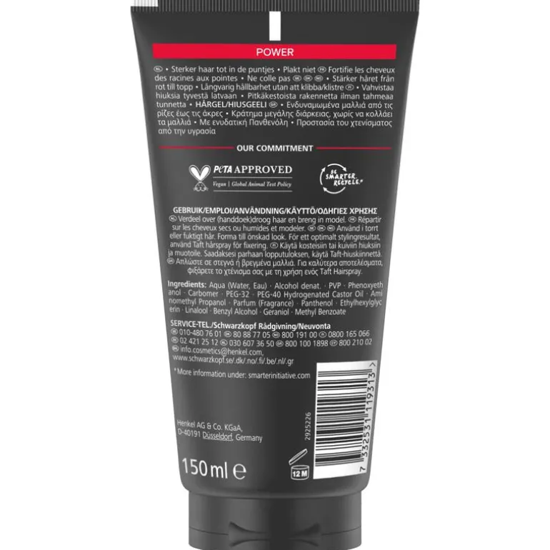 Taft Styling Gel Power Gel 150 ML