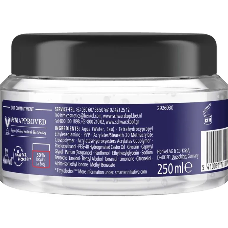 Taft Titane Gel 250 ML