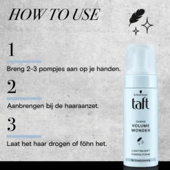 Taft Volume Wonder Mousse