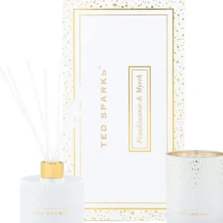 Ted Sparks Candle & diffuser giftset frankincense & myrrh