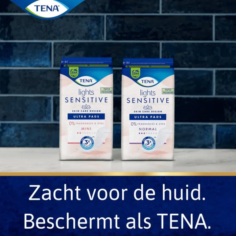 TENA Lights Sensitive Mini Verbanden 20 stuks