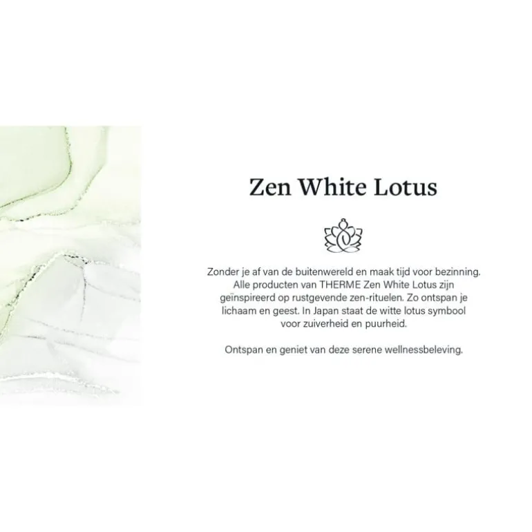 Therme Zen White Lotus Relaxing Foam Bath 500 ML