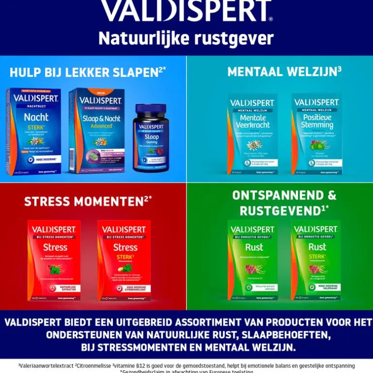 Valdispert Nacht Sterk 40 tabletten