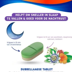 Valdispert Slaap en Nacht Advanced 30 Stuks