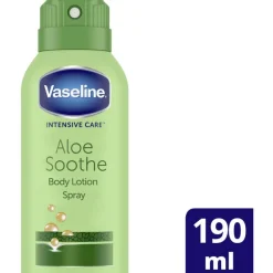 Vaseline Intensive Care Aloe Soothe Bodylotion Spray 190 ML