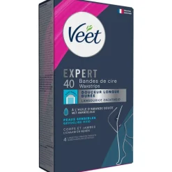 Veet Expert Ontharingsstrips Lichaam & benen Gevoelige Huid 40 stuks