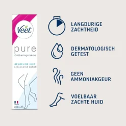 Veet Minima Ontharingscreme Gevoelige Huid 200 ML