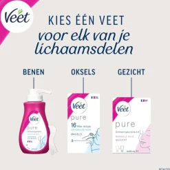 Veet Ontharingscreme Gevoelige Huid In-Shower 150 ML