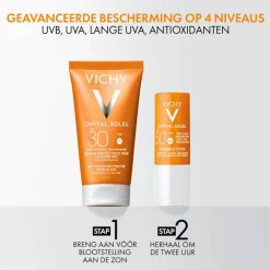 Vichy Capital Soleil Dry Touch Zonnecrème Gezicht SPF30 50 ML