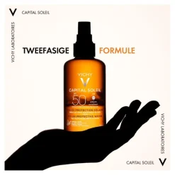 Vichy Capital Soleil ZonbeschermendWater Bruine Teint SPF50 200 ML