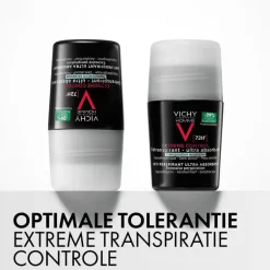 Vichy Homme Deodorant Roller 72U 50 ML