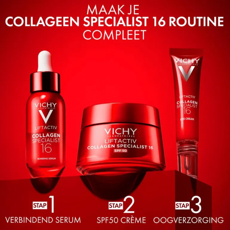 Vichy Liftactiv Collagen Specialist 16 Dagcrème SPF50 Navulling 50 ML