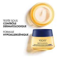 Vichy Neovadiol Lipidenaanvullende Revitaliserende Nachtcrème 50 ML